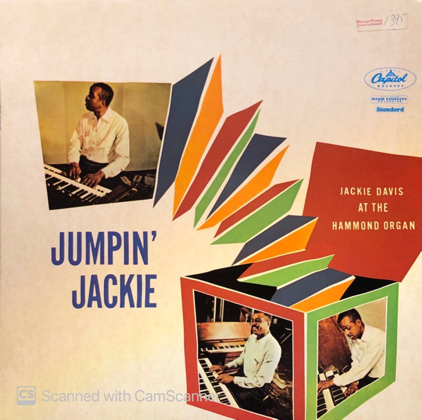 Jackie Davis – Jumpin' Jackie LP