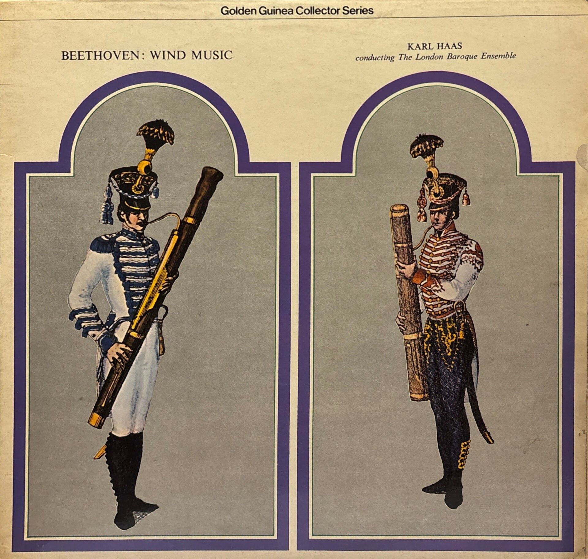 Beethoven* / Karl Haas Conducting The London Baroque Ensemble* – Wind Music LP