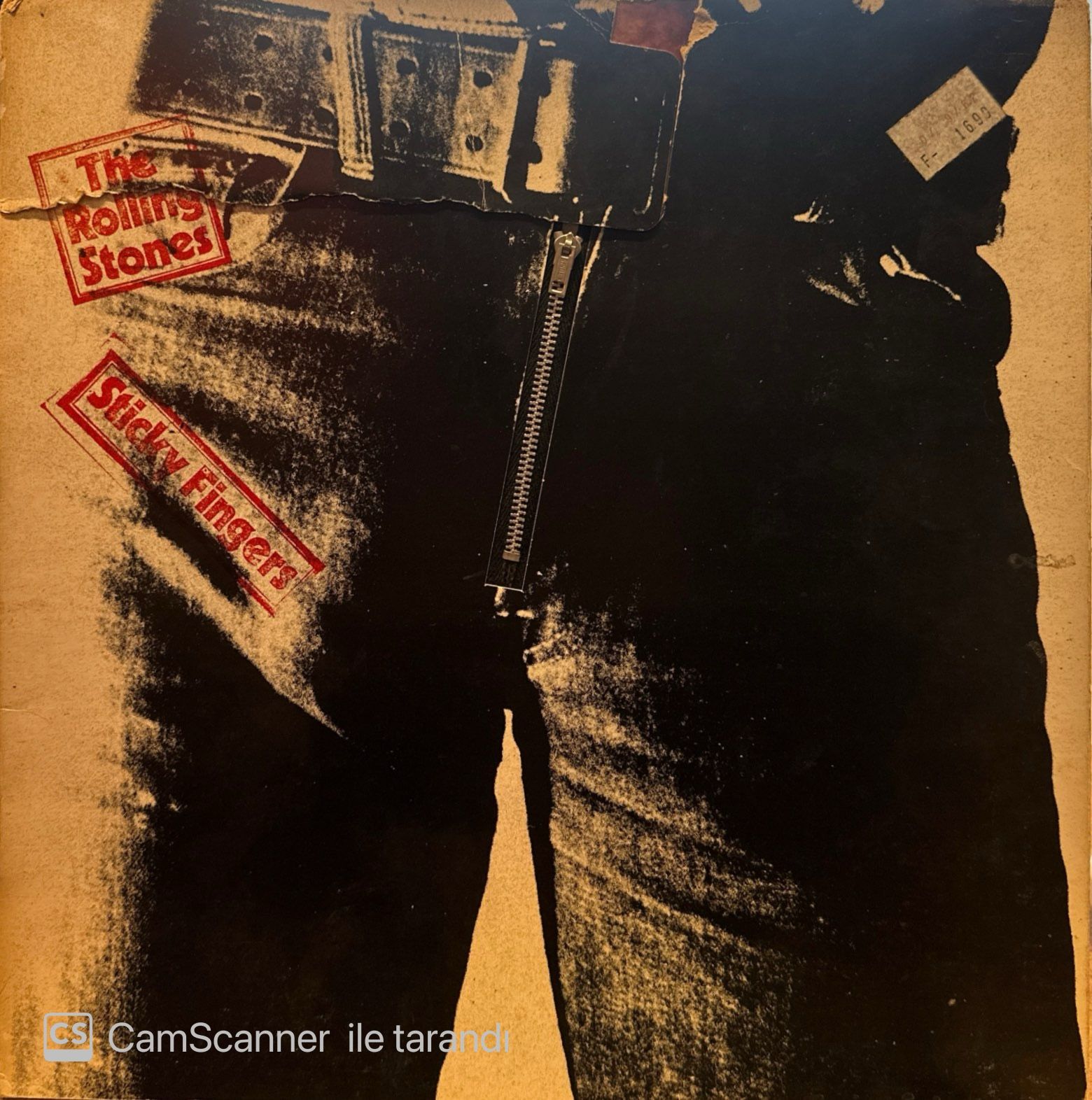 The Rolling Stones – Sticky Fingers LP