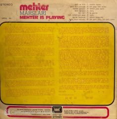 Mehter – Mehter Is Playing ( Mehter Marşları ) LP