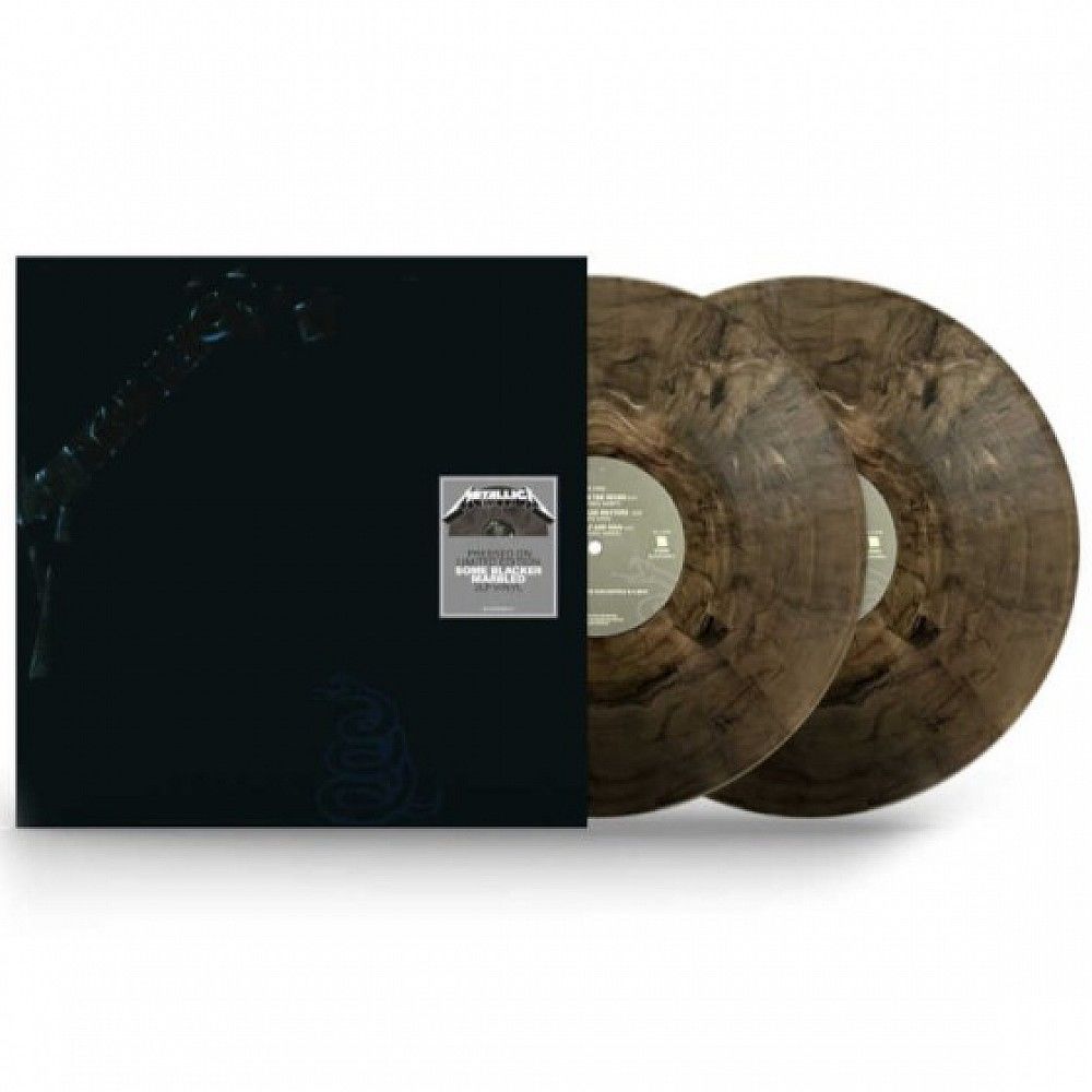 Metallica - Metallica ( Black ) (Limited Edition Some Blacker Marbled)  LP