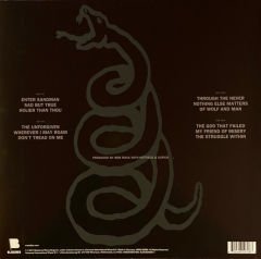 Metallica - Metallica ( Black ) (Limited Edition Some Blacker Marbled)  LP