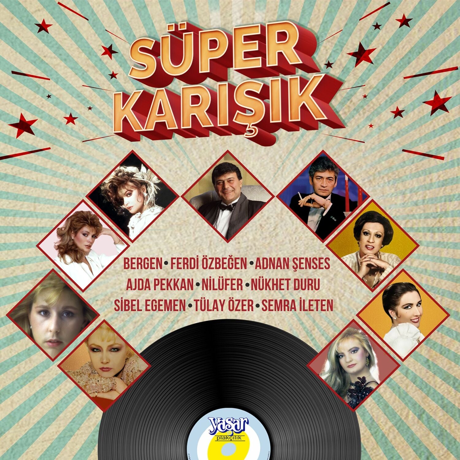 Çeşitli Sanatçılar - Süper Karışık LP