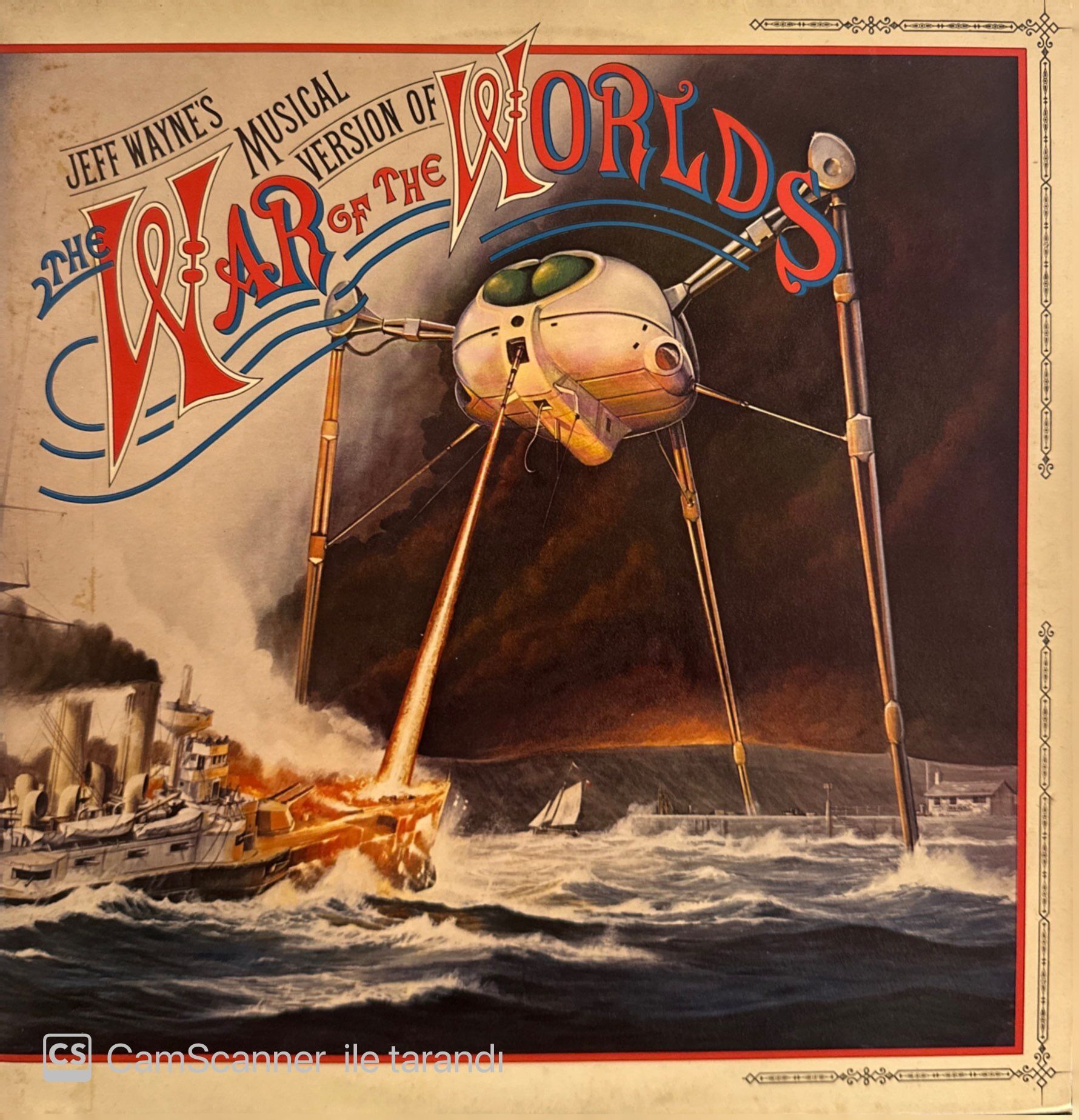 Jeff Wayne – Jeff Wayne's Musical Version Of The War Of The Worlds LP