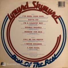 Lynyrd Skynyrd – Best Of The Rest LP