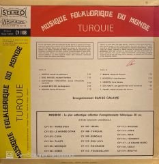 Blaise Calame – Turquie LP