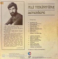 Ali Tekintüre – Sevenlere LP