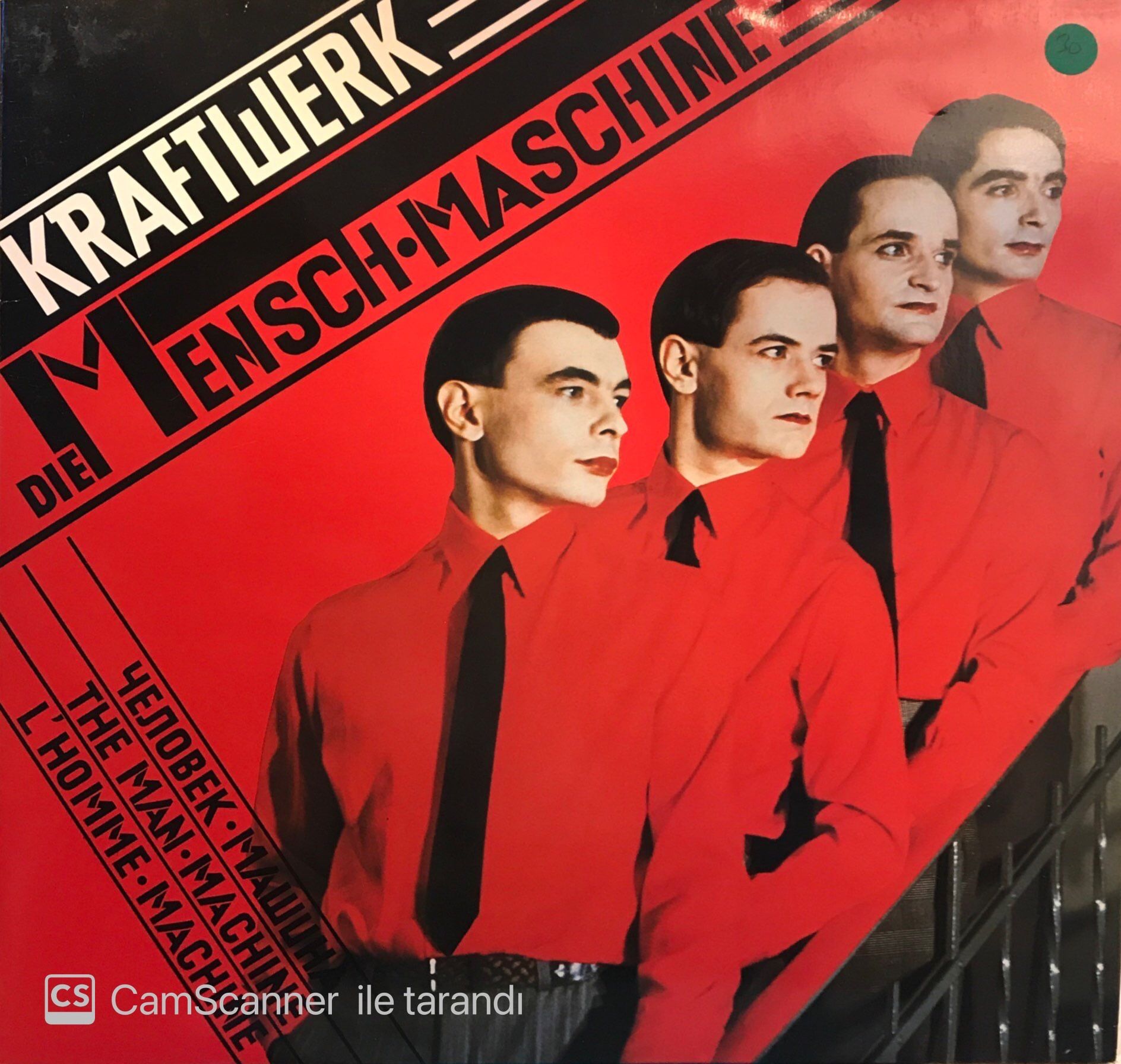 Kraftwerk – Die Mensch·Maschine LP