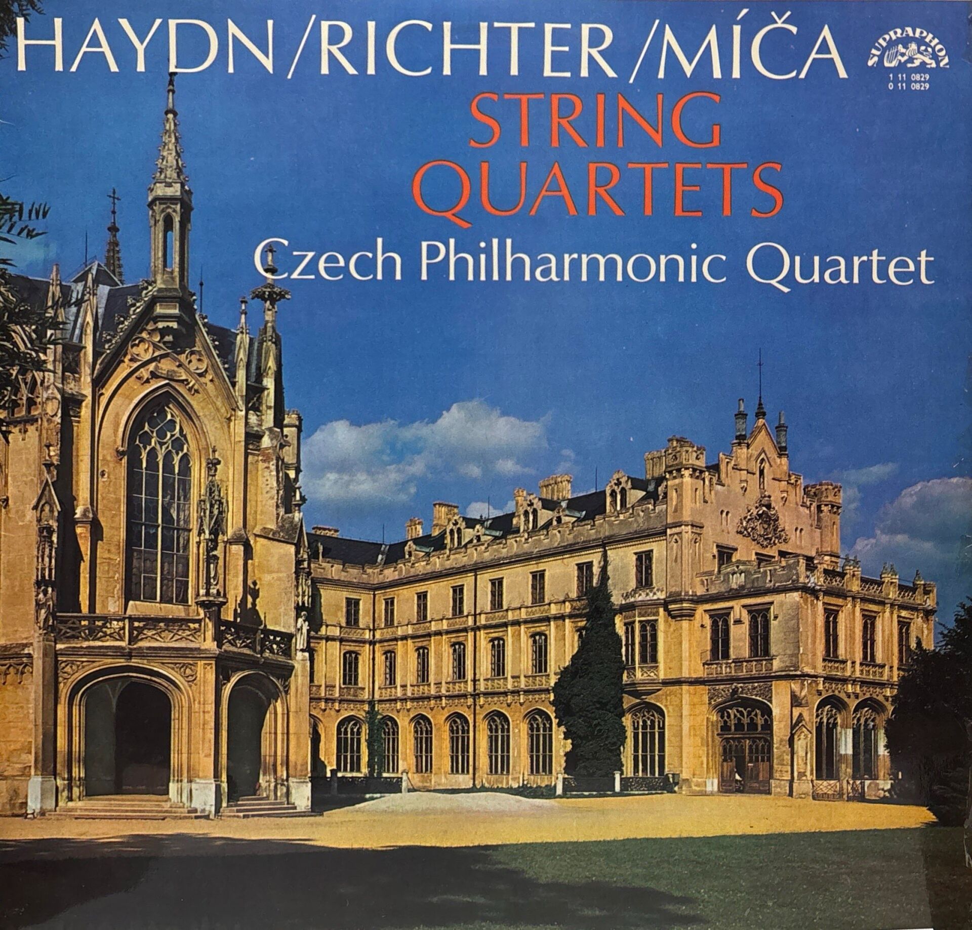 Haydn* / Richter* / Míča* - Czech Philharmonic Quartet – String Quartets LP