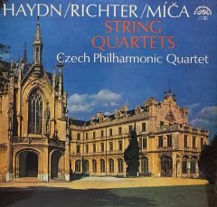 Haydn* / Richter* / Míča* - Czech Philharmonic Quartet – String Quartets LP