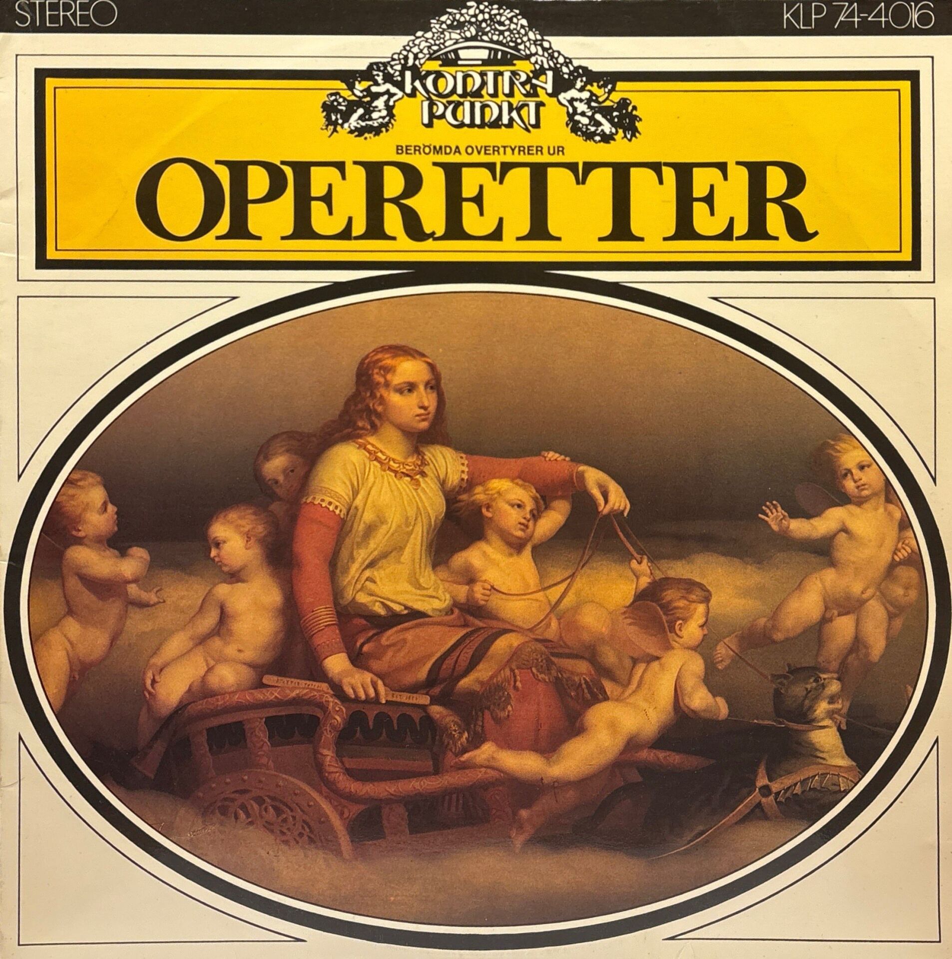 Operett Overtyrer - Franz Lehar, Offenbach, Suppe, Johann Strauss, Oskar Nedbal LP