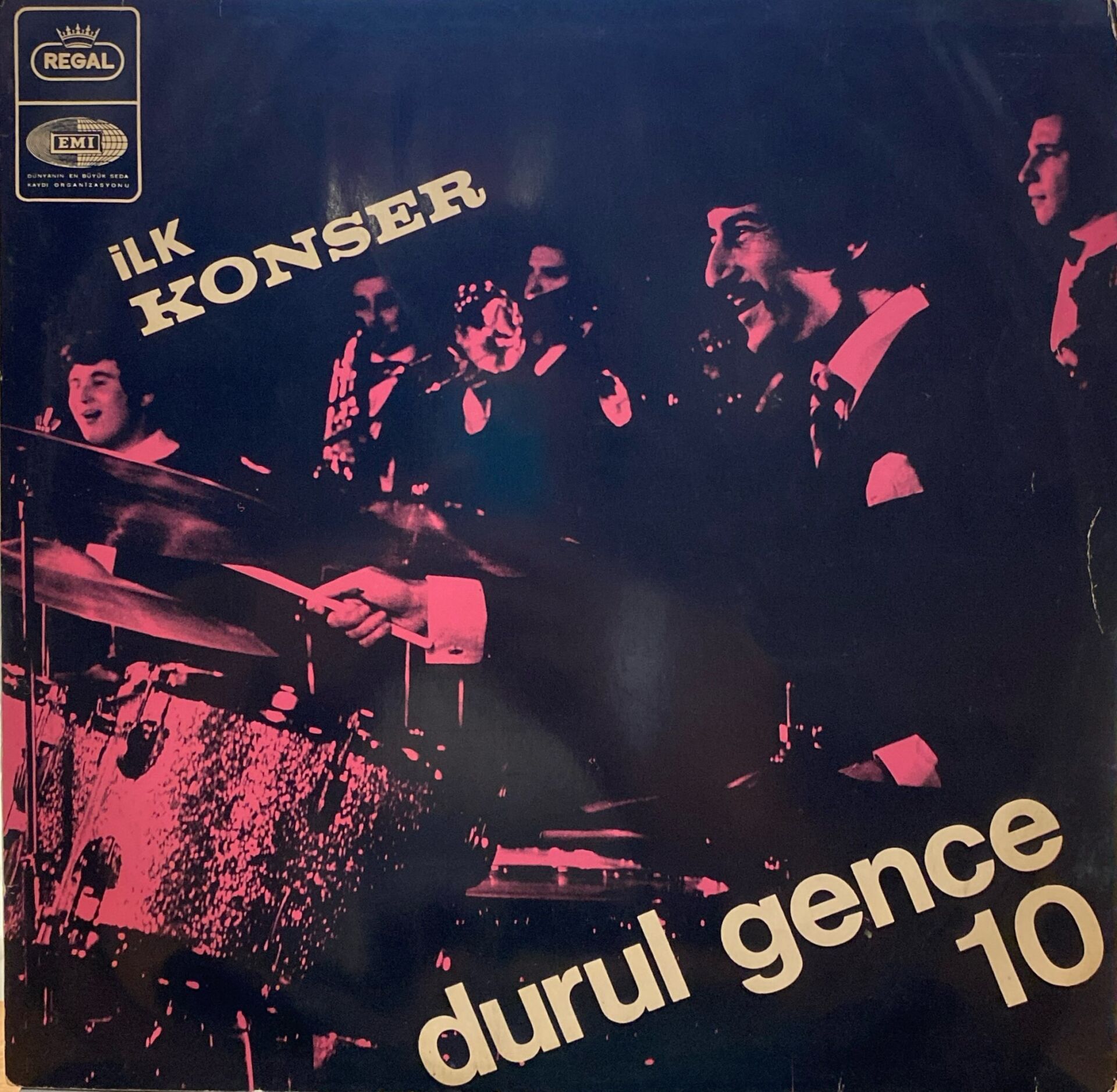 Durul Gence 10 – Durul Gence 10 İlk Konser LP
