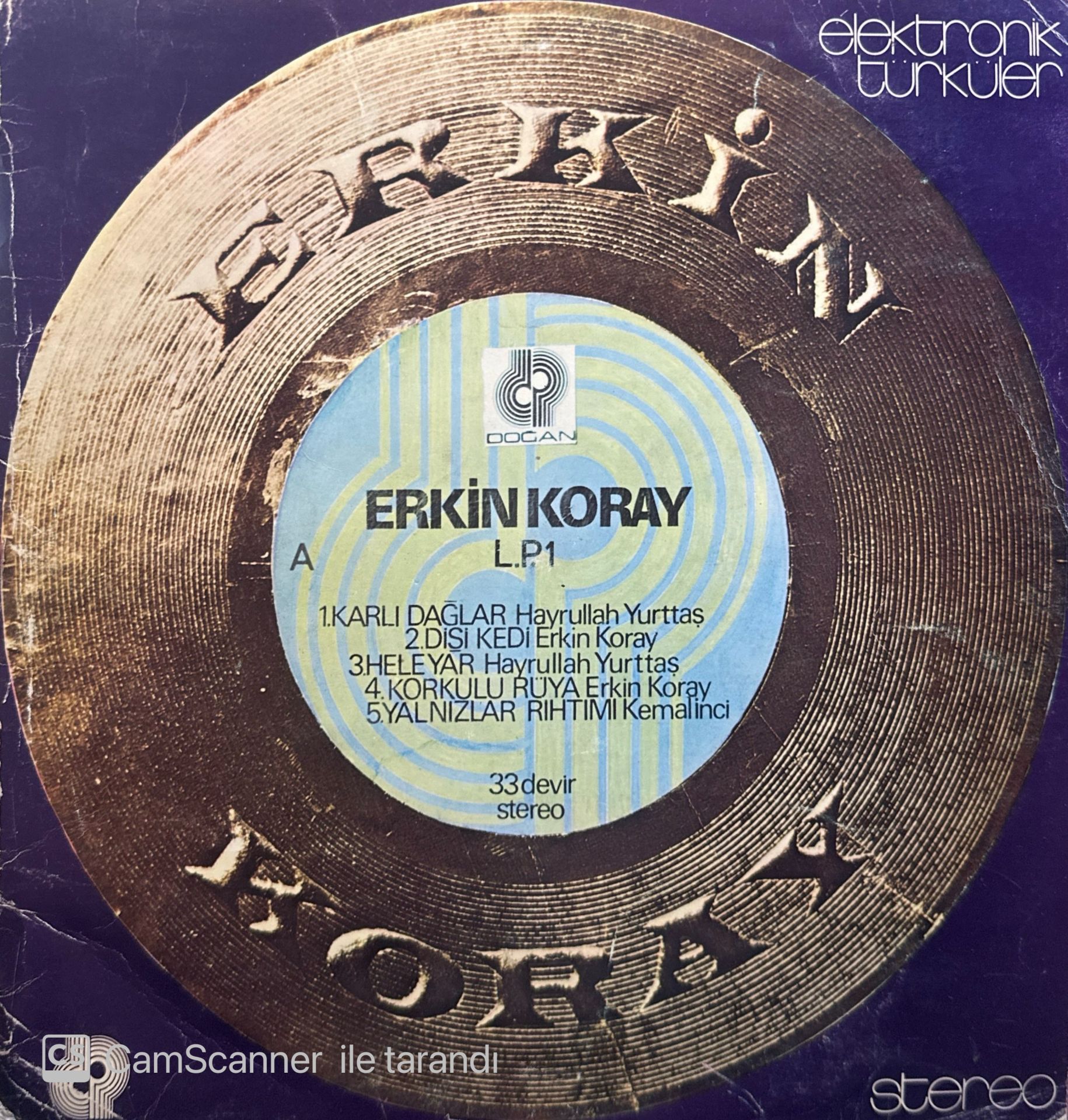Erkin Koray – Elektronik Türküler LP