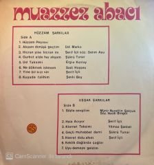 Muazzez Abacı – Hüzzam Şarkılar / Uşşak Şarkılar LP