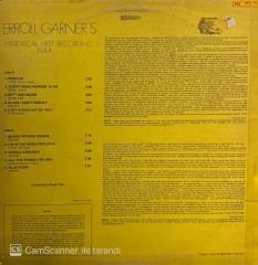 Erroll Garner – Historical First Recording 1944 LP