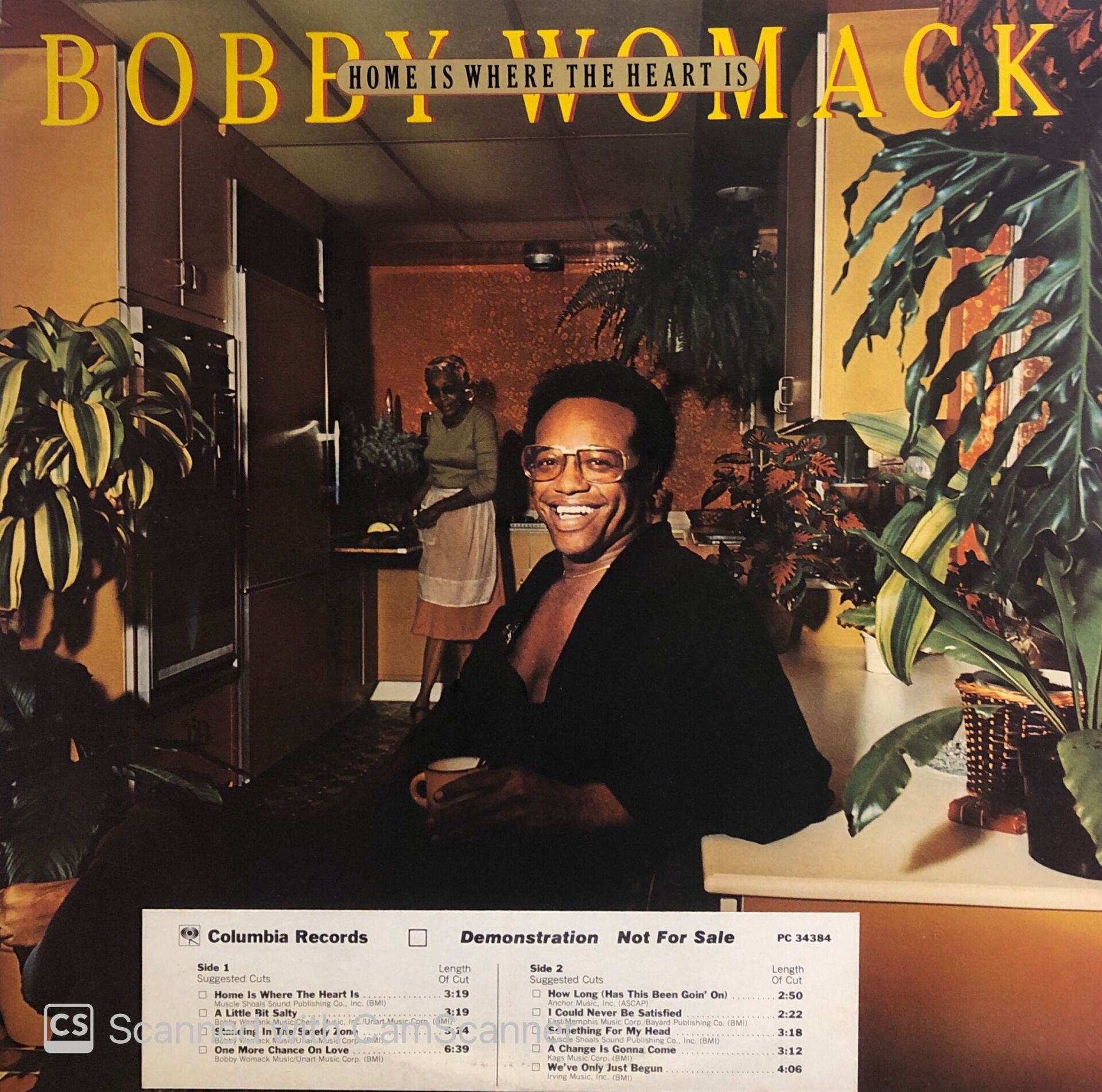 Bobby Womack & Brotherhood – Home Is Where The Heart Is LP
