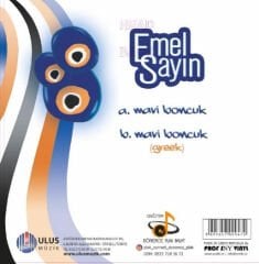 Emel Sayın – Mavi Boncuk (  Limited Edition, Blue Vinyl ) 45'lik