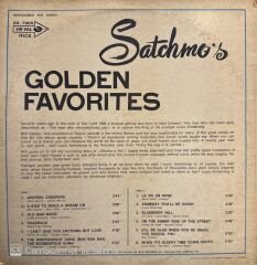 Louis Armstrong – Satchmo's Golden Favorites LP