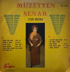 Müzeyyen Senar – Son Veda. I LP