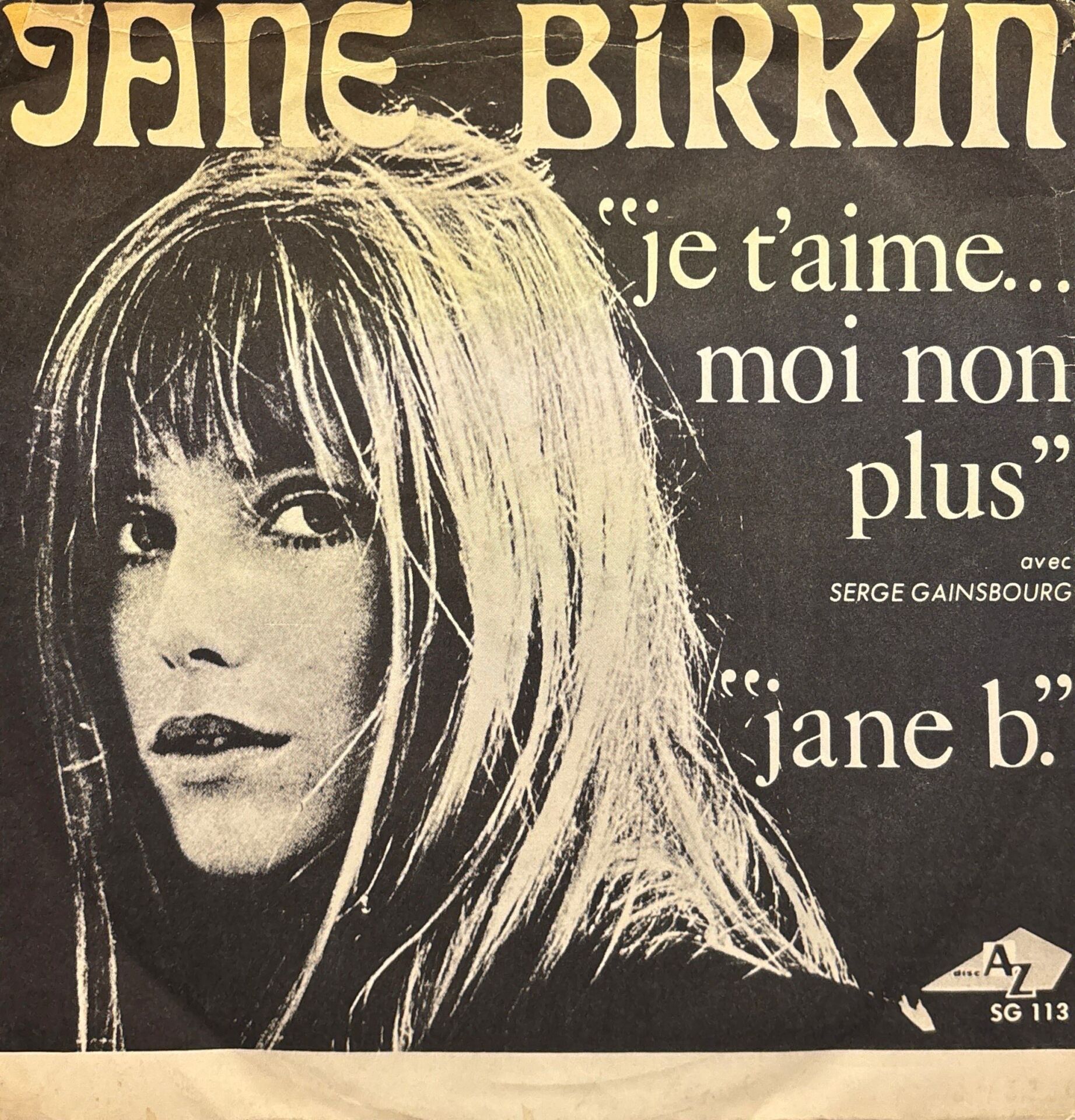 Jane Birkin - Je Taime... Moi Non Plus / Jane B. 45'lik