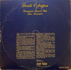 Ferdi Özbeğen – Yirminci Sanat Yılı Şan Konseri LP