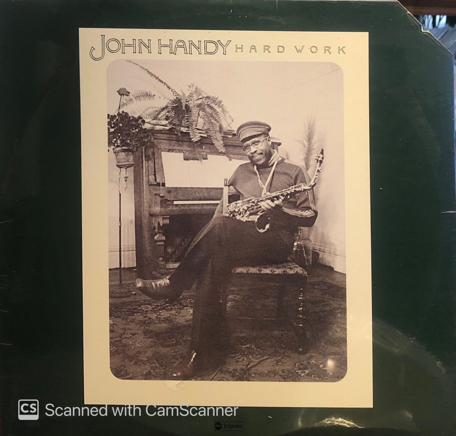 John Handy – Hard Work LP