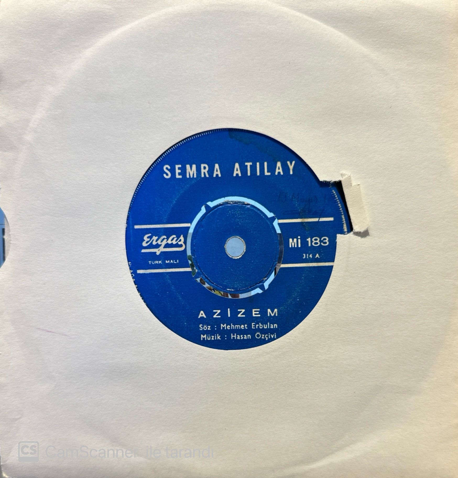 Semra Atılay - Azizem / Yıllardır Ağlarım 45'lik