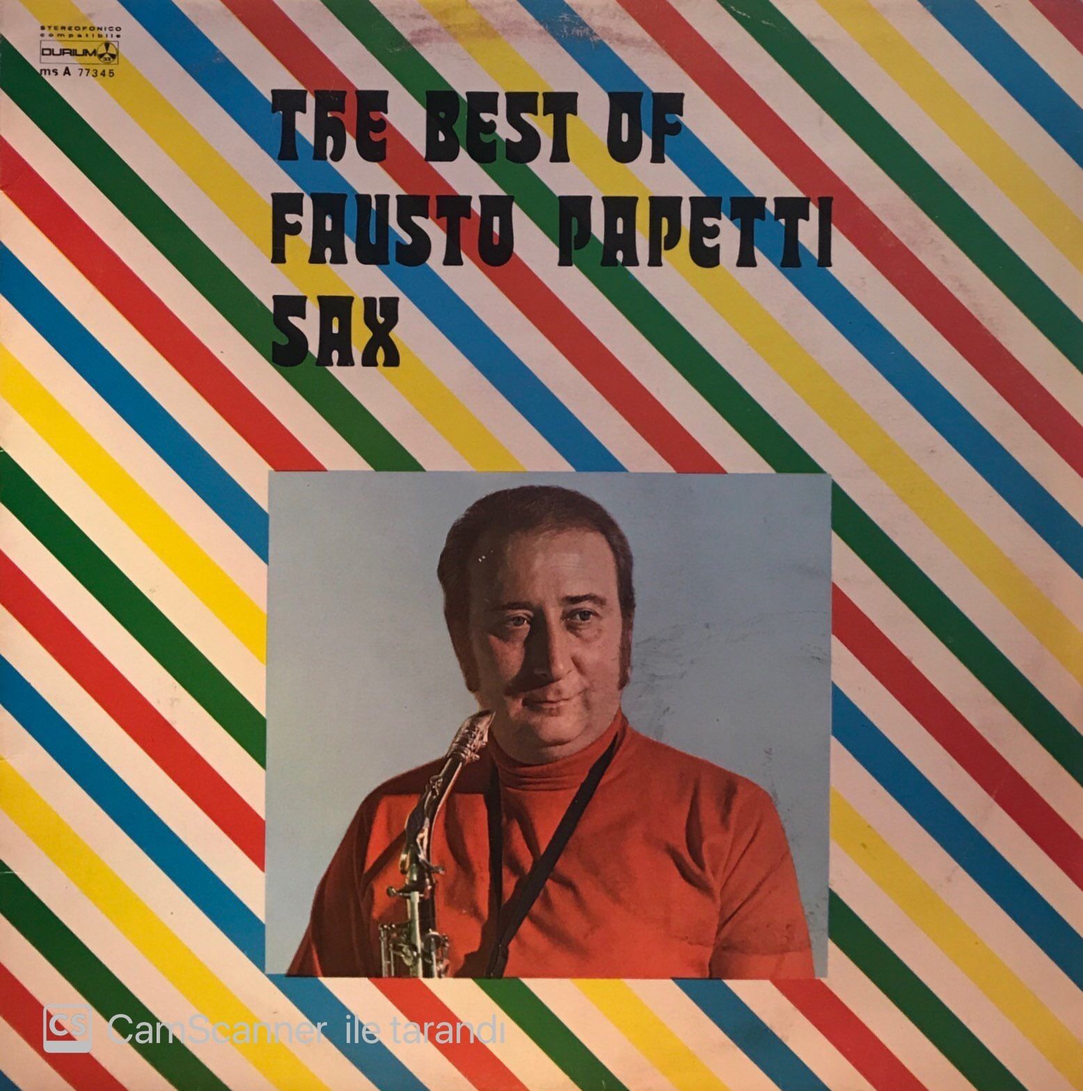 Fausto Papetti Sax – The Best Of Fausto Papetti Sax LP