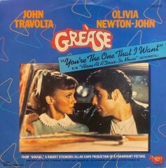 John Travolta, Olivia Newton-John – You're The One That I Want / Alone At A Drive-In Movie (Instrumental) 45'lik