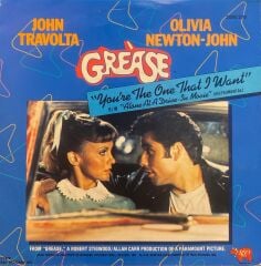 John Travolta, Olivia Newton-John – You're The One That I Want / Alone At A Drive-In Movie (Instrumental) 45'lik