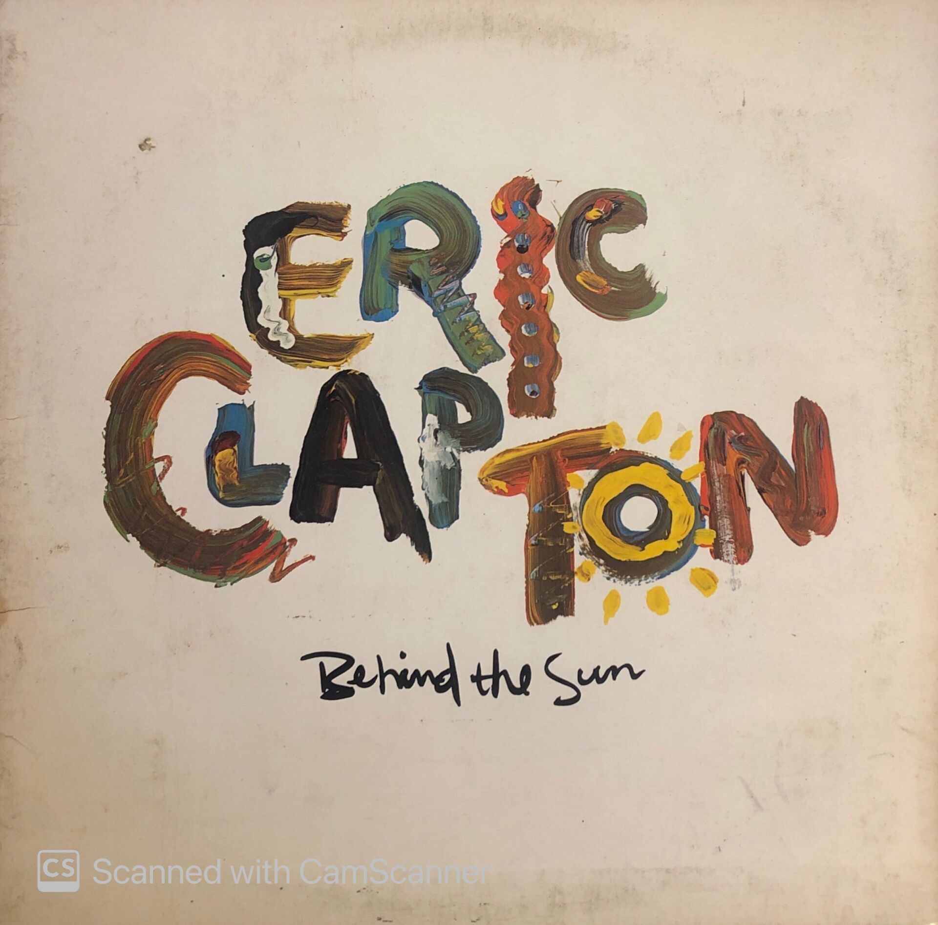Eric Clapton – Behind The Sun LP