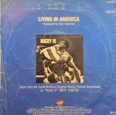 James Brown – Living In America / Vince DiCola–	Farewell ( Rocky IV ) 45'lik
