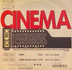 ICE MC – Cinema / Cinema (Dedication Groove) 45'lik