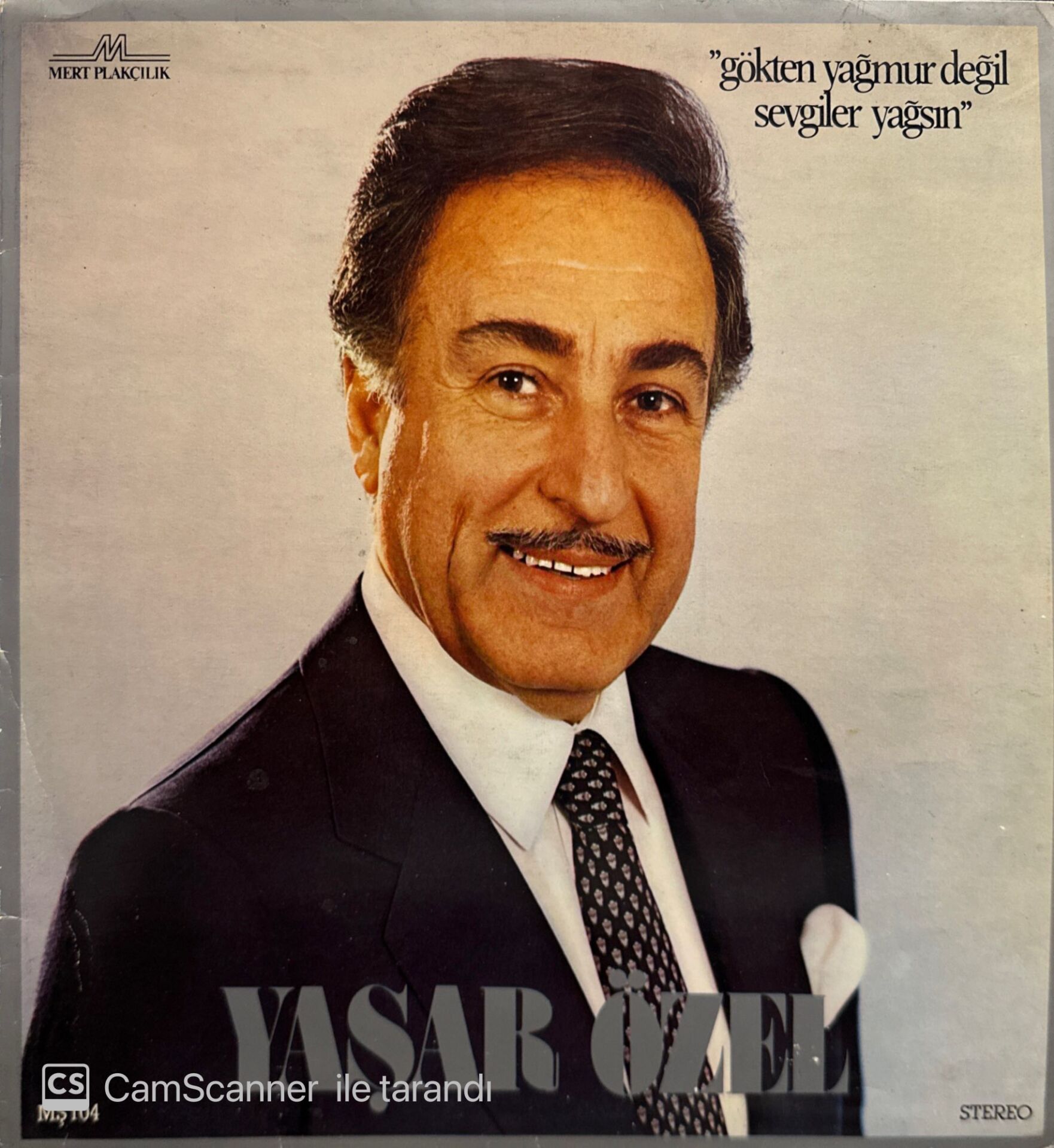 Yaşar Özel – Gökten Yağmur Değil Sevgiler Yağsın LP