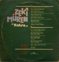 Zeki Müren – Hatıra LP