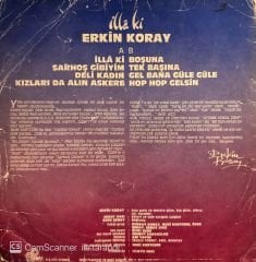 Erkin Koray – İlla Ki LP ( Siyah Plak )