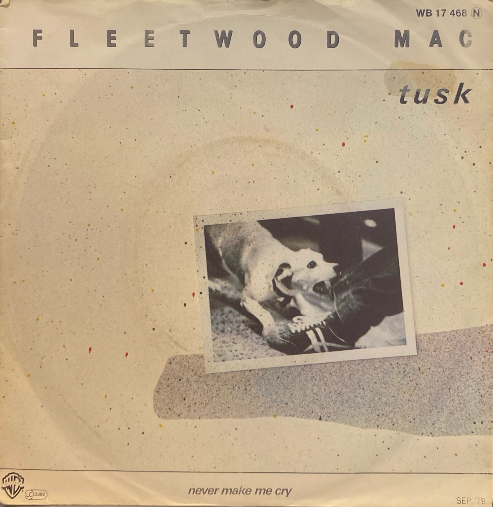 Fleetwood Mac – Tusk / Never Make Me Cry 45'lik