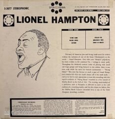 Lionel Hampton – Lionel Hampton At The Vibes LP