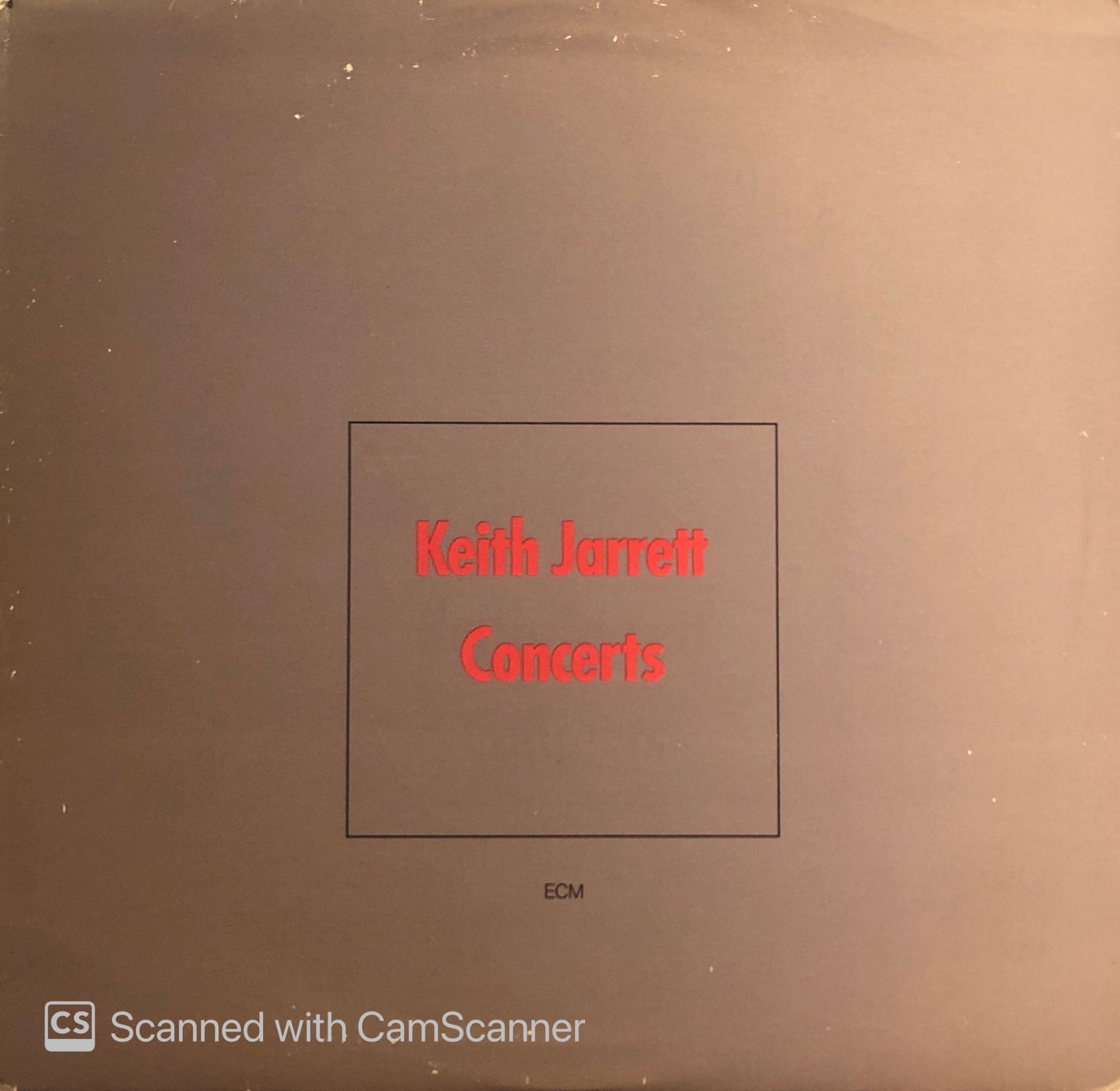 Keith Jarrett – Concerts LP