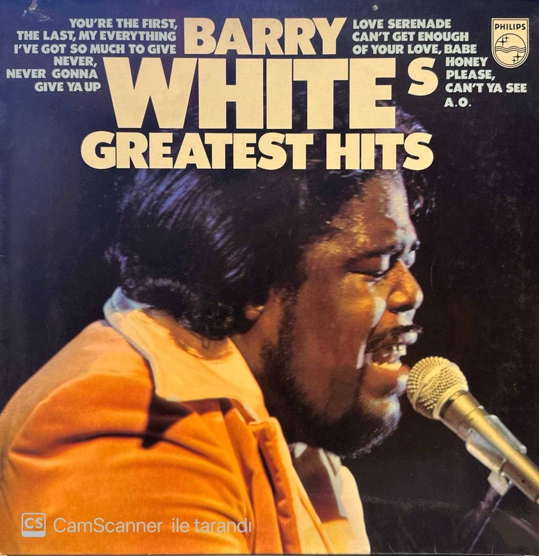 Barry White – Barry White's Greatest Hits LP