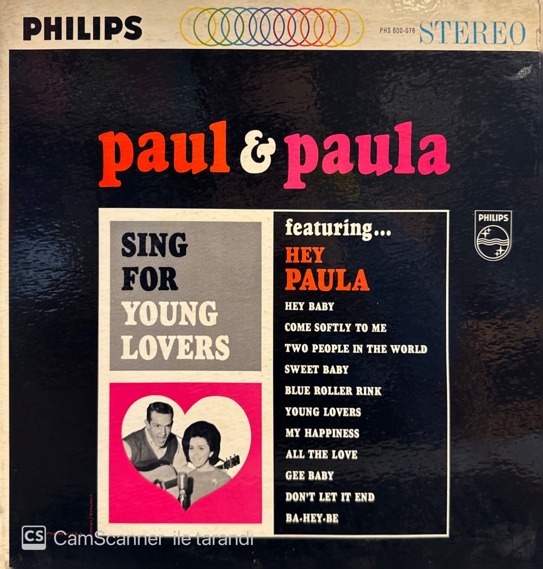 Paul & Paula – Sing For Young Lovers LP