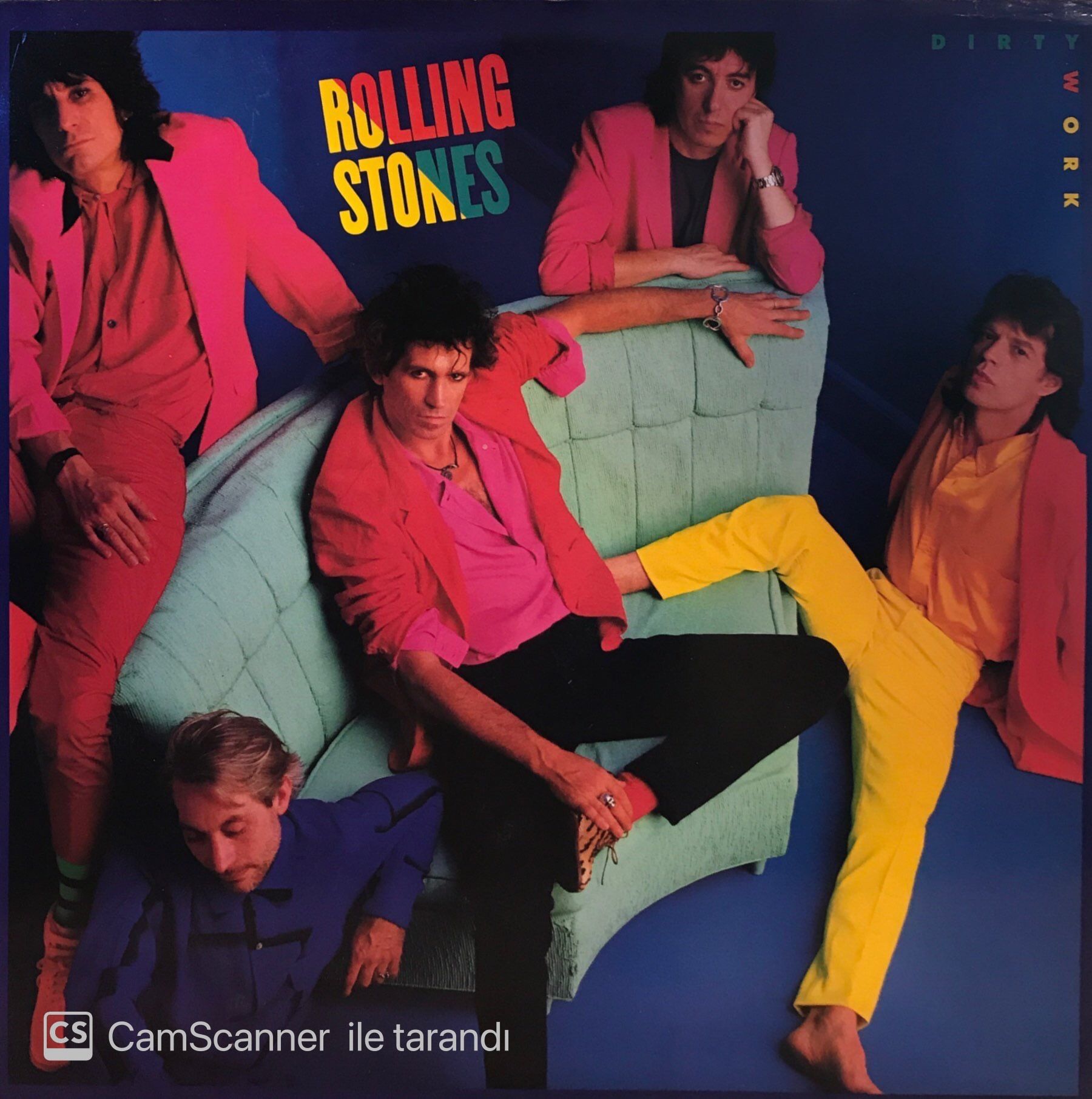 The Rolling Stones – Dirty Work LP
