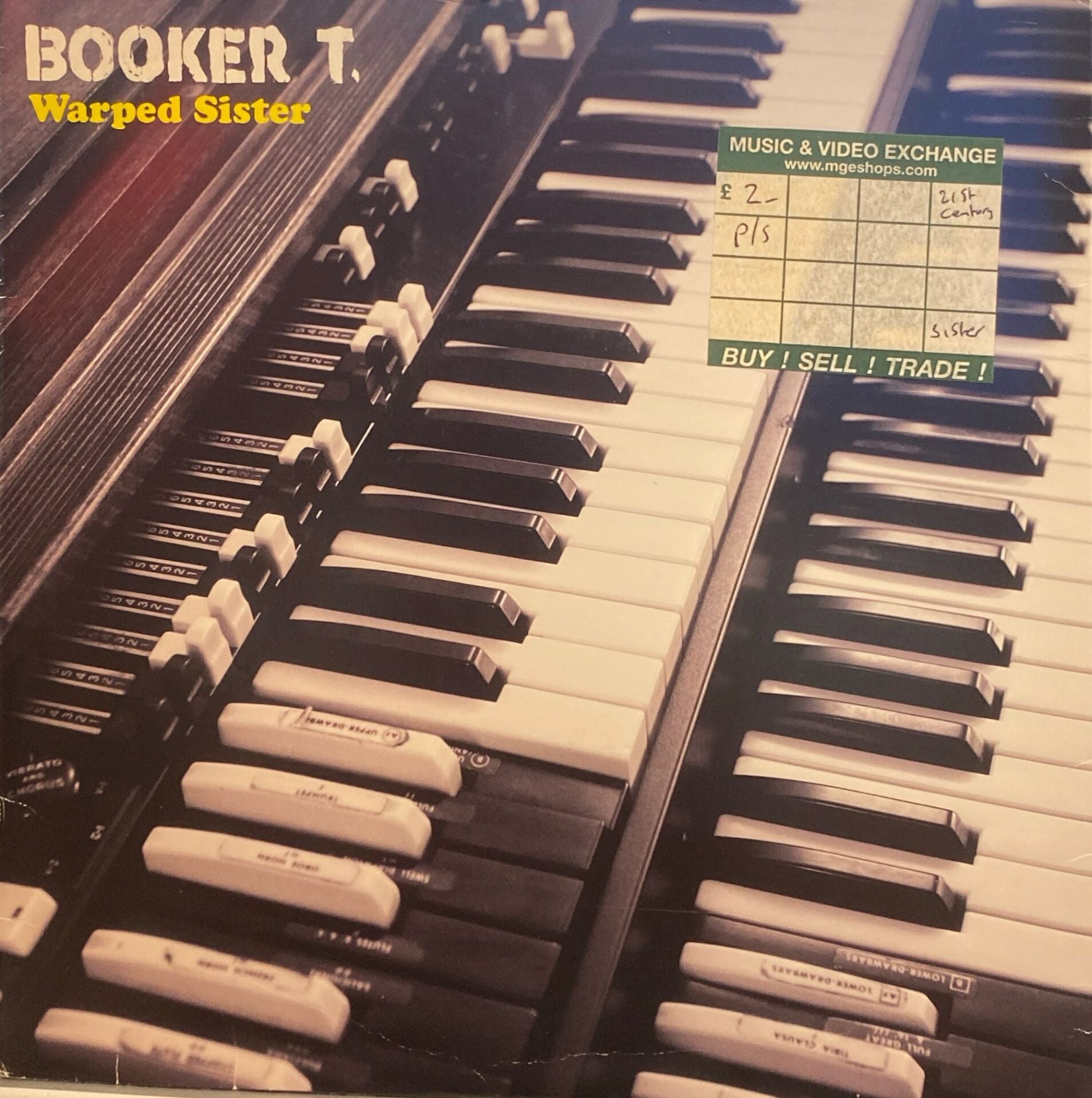 Booker T. – Warped Sister / Reunion Time 45'lik