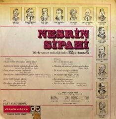 Nesrin Sipahi – Ve Türk Sanat Müziğinin 12 Pırlantası ( Nesrin Sipahi Islak İmzalı ) LP