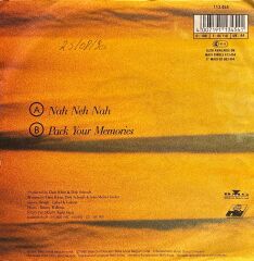 Vaya Con Dios - Nah Neh Nah / Pack Your Memories 45'lik