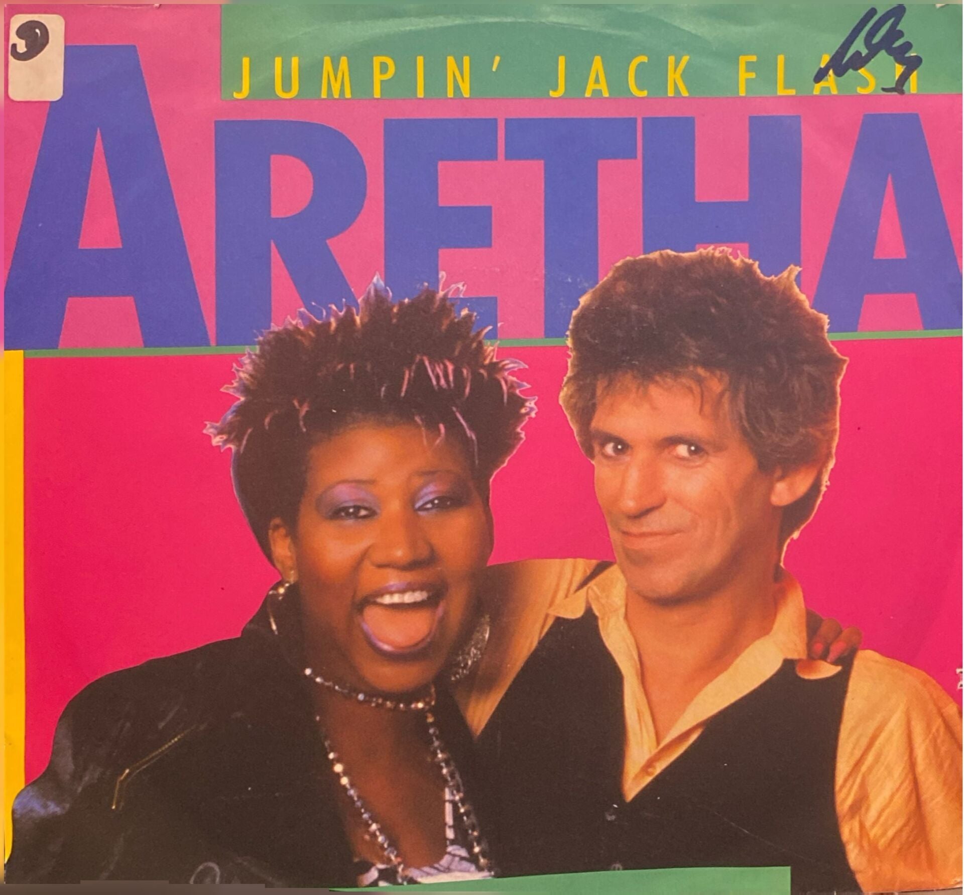 Aretha – Jumpin' Jack Flash / Integrity 45'lik