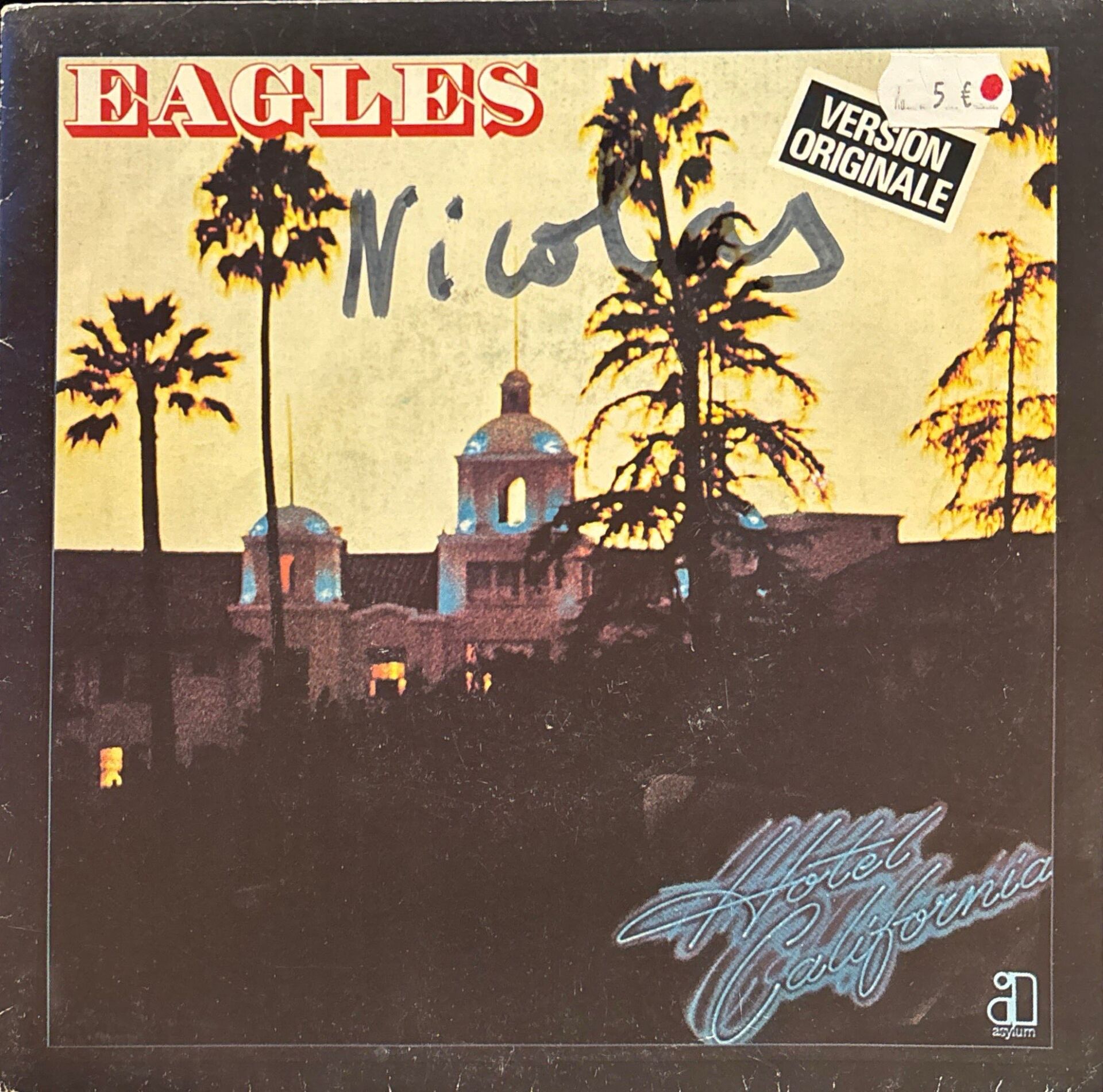 Eagles - Hotel California / New Kid in Town 45'lik