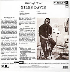 Miles Davis - Kind Of Blue LP ( Blue Vinyl )
