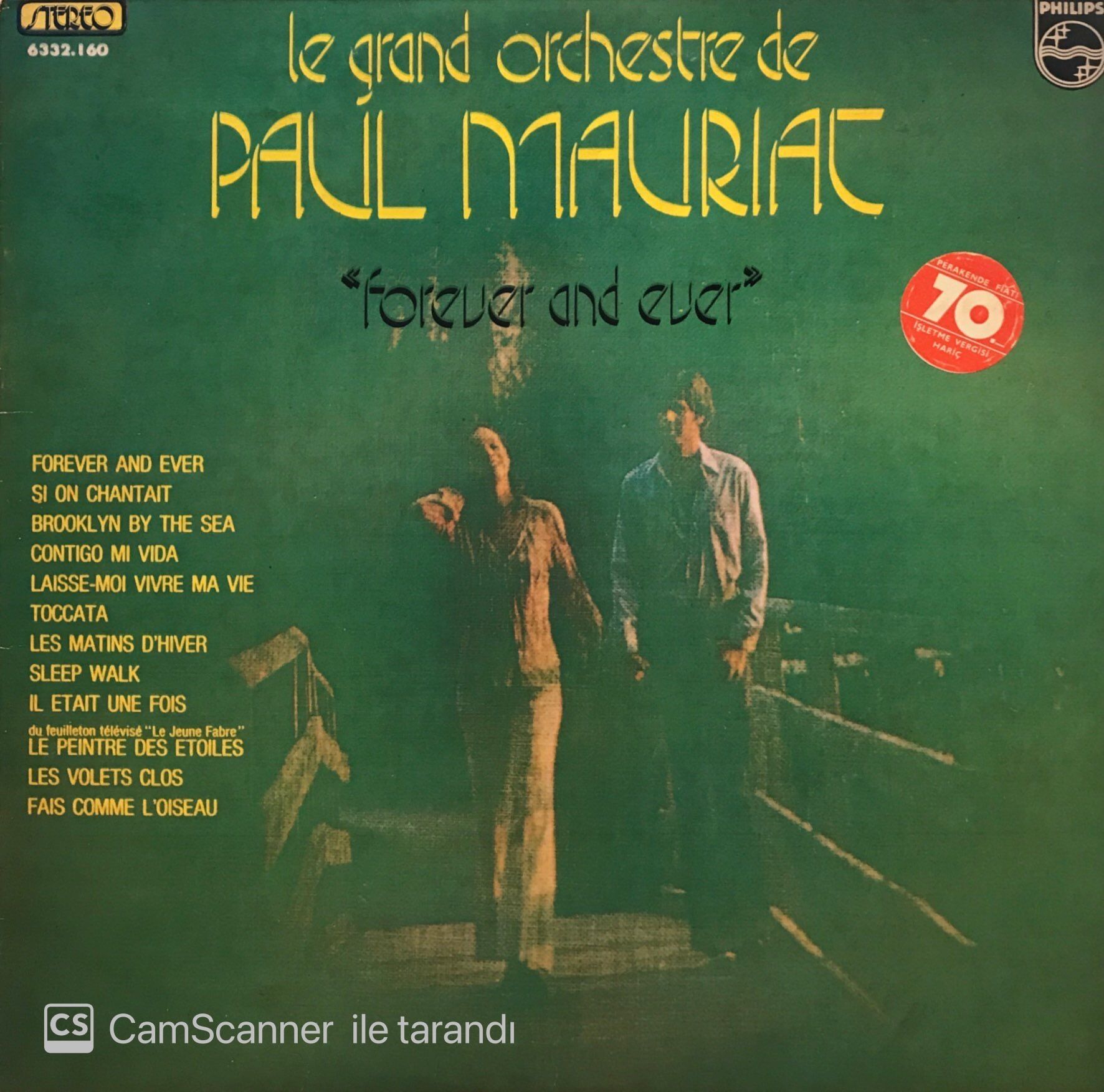 Le Grand Orchestre De Paul Mauriat – Forever And Ever LP