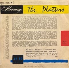 The Platters - Only You, 4 Şarkılık 45'lik